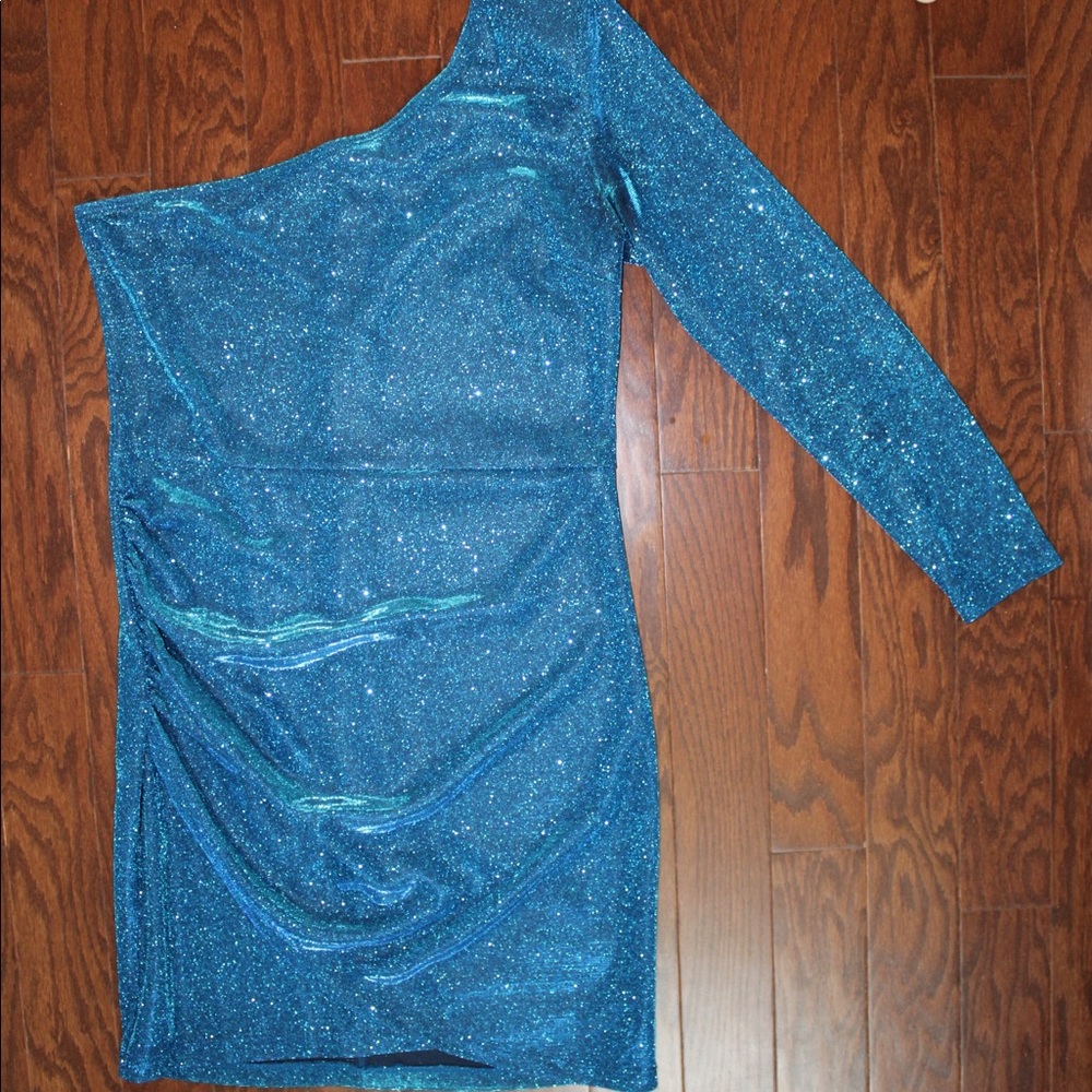 Form Fitting Sparkly Dress